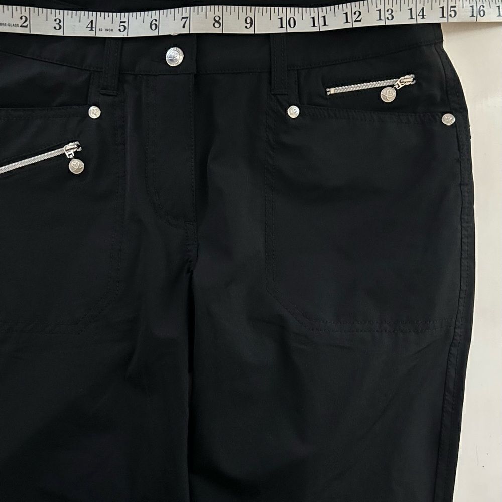 Daily Sports Black Miracle Capri Pants Size 4 - Picture 12 of 15
